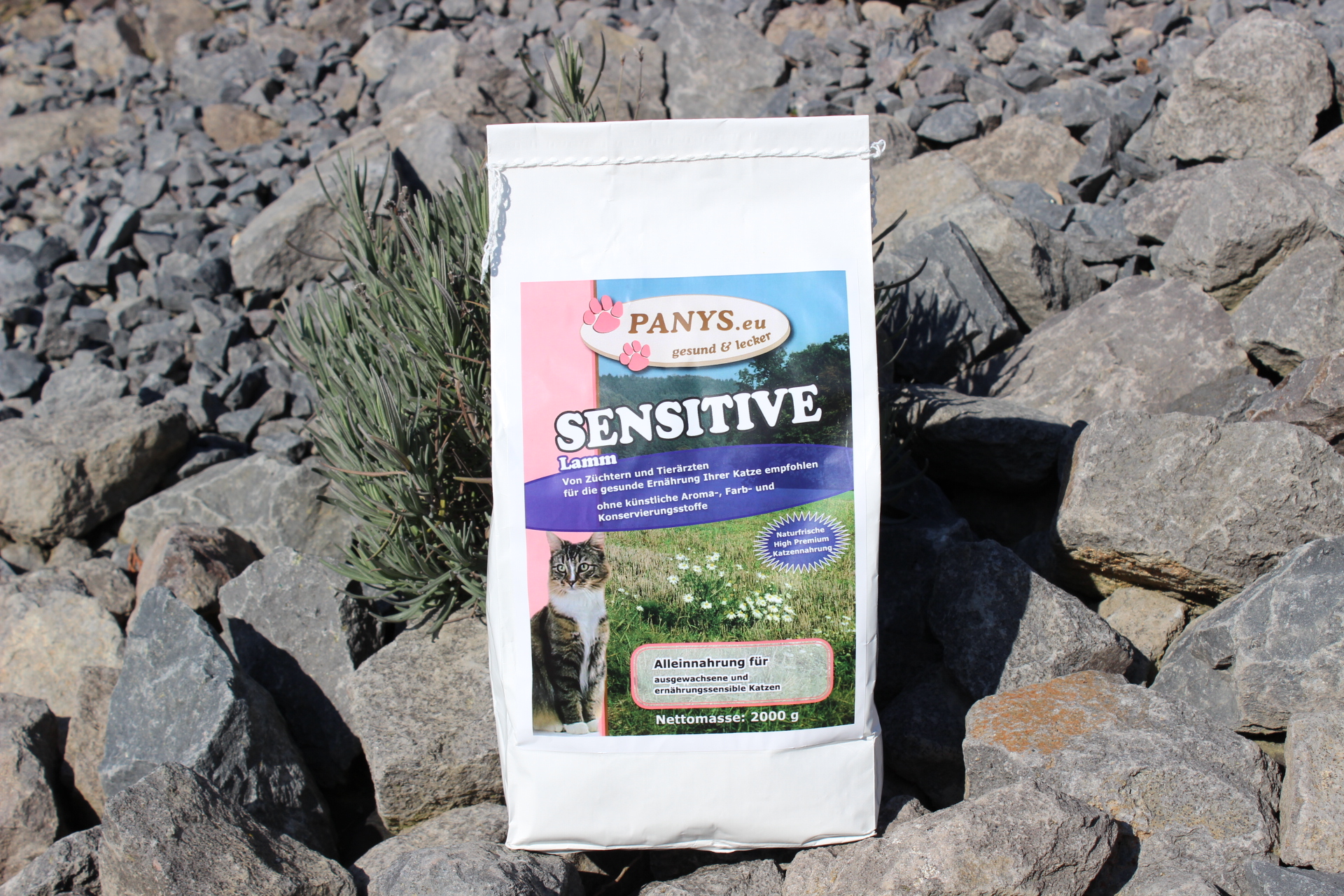 Adult Sensitive Lamm - Alleinfuttermittel für ernährungssensible Katzen - 2,0 Kg