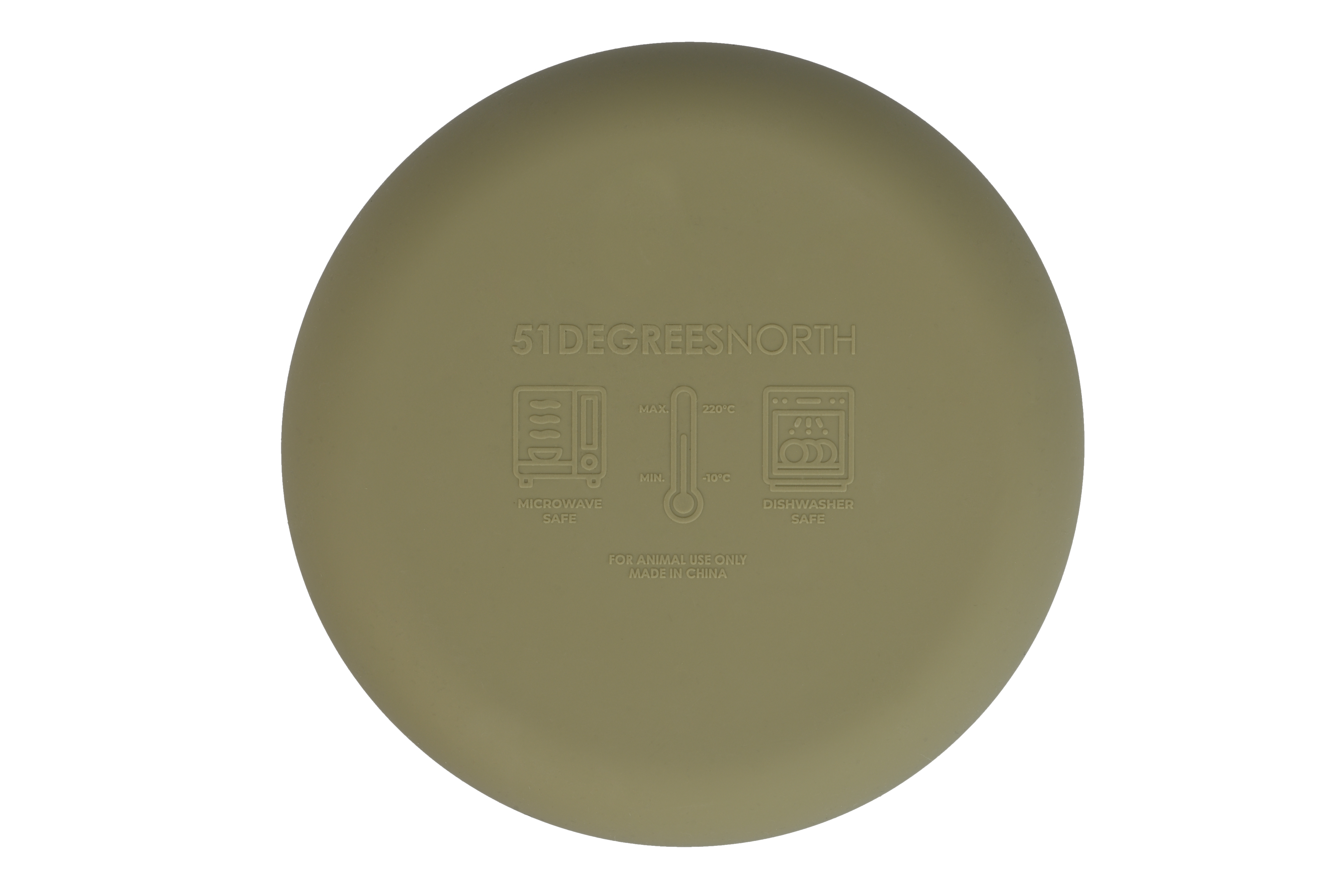Classic Bowl - 1400ml für Hunde - Farbe: Khaki