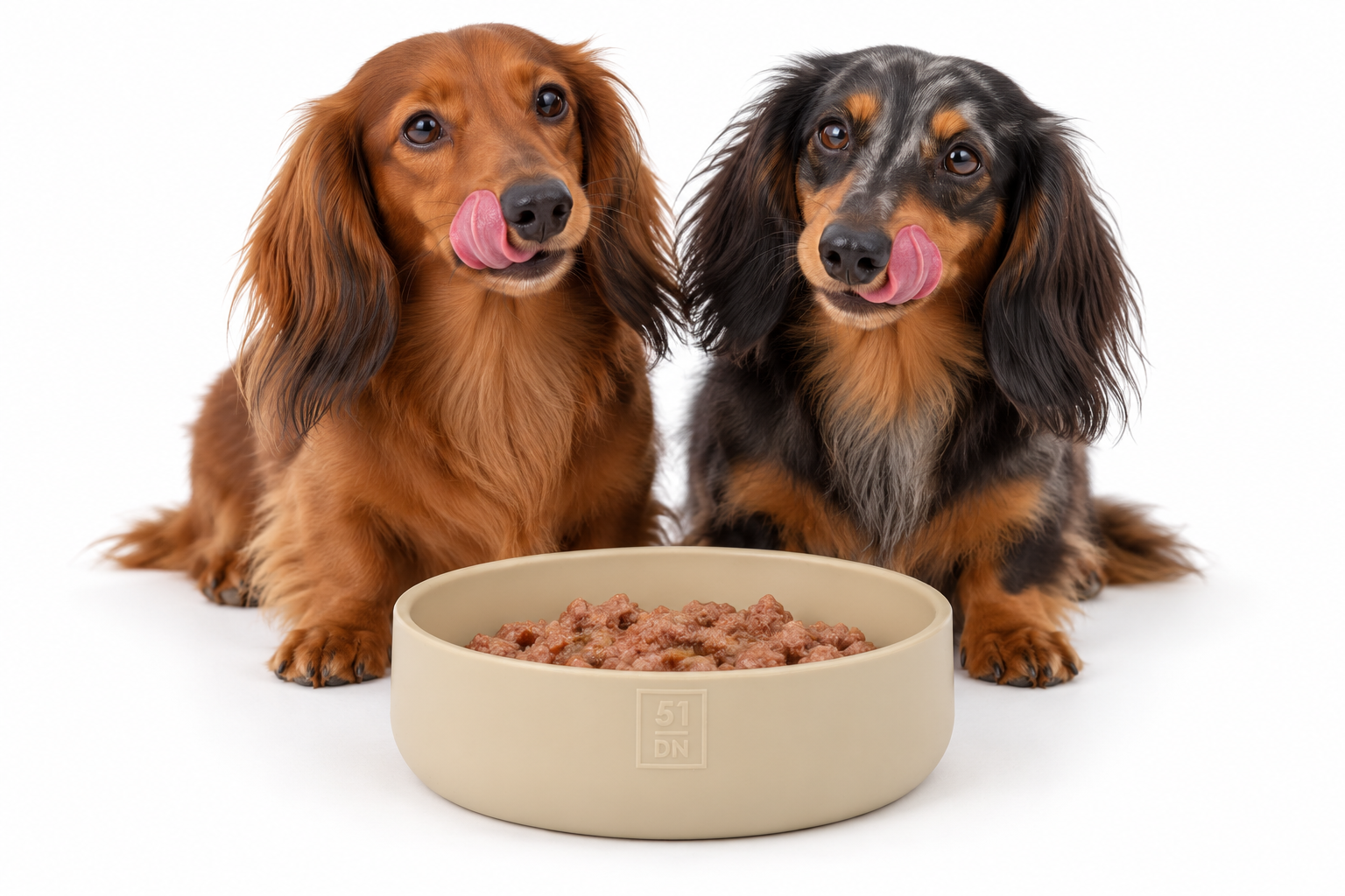Classic Bowl - 350ml für Hunde - Farbe: Sand