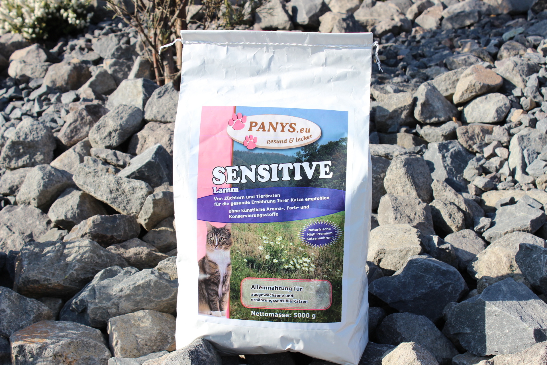 Adult Sensitive Lamm - Alleinfuttermittel für ernährungssensible Katzen - 5,0 Kg