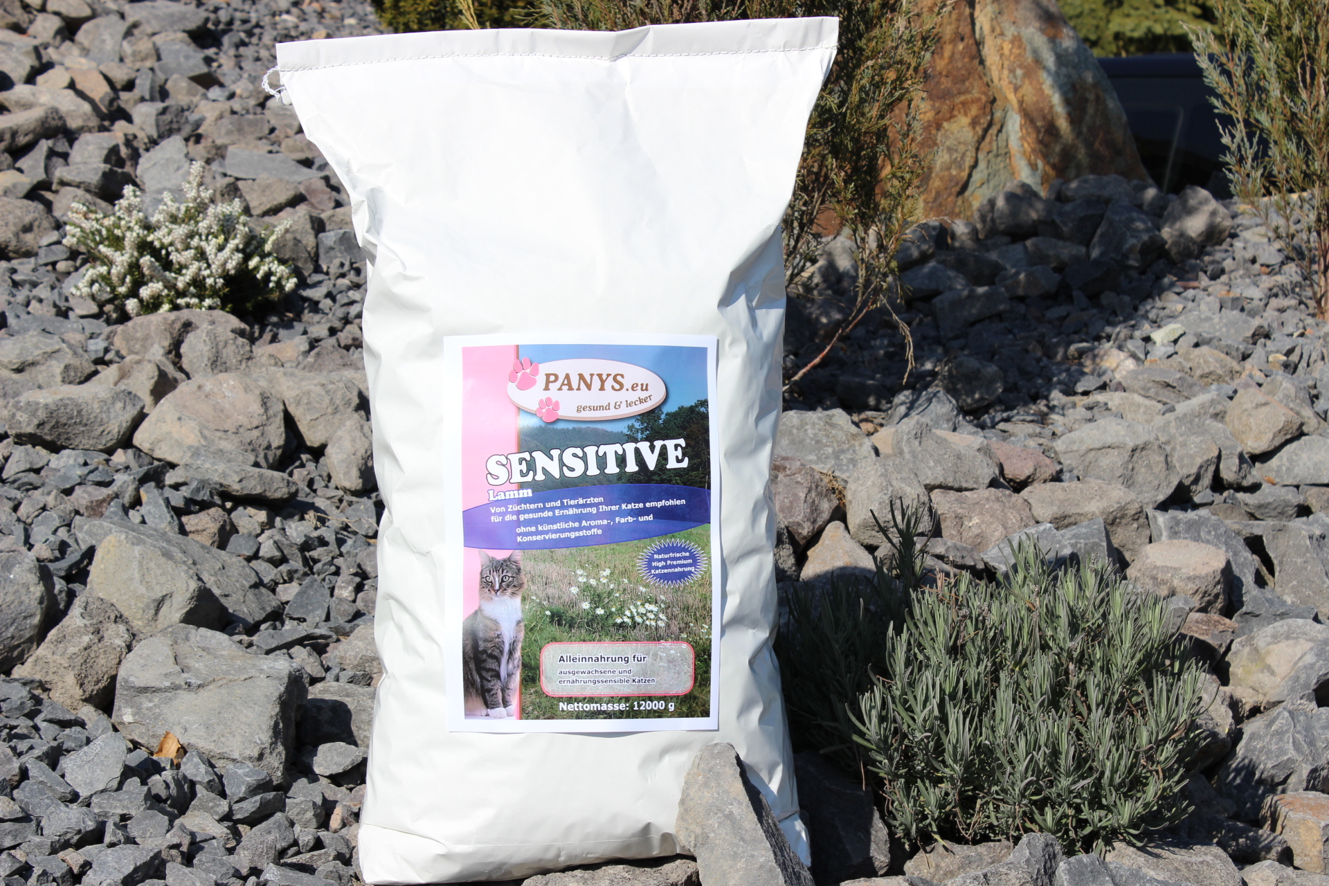Adult Sensitive Lamm - Alleinfuttermittel für ernährungssensible Katzen - 12,0 Kg