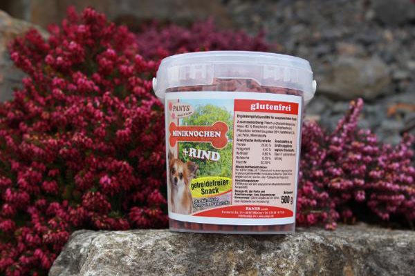 Miniknochen getreidefreie Rezeptur + Rind - 500g