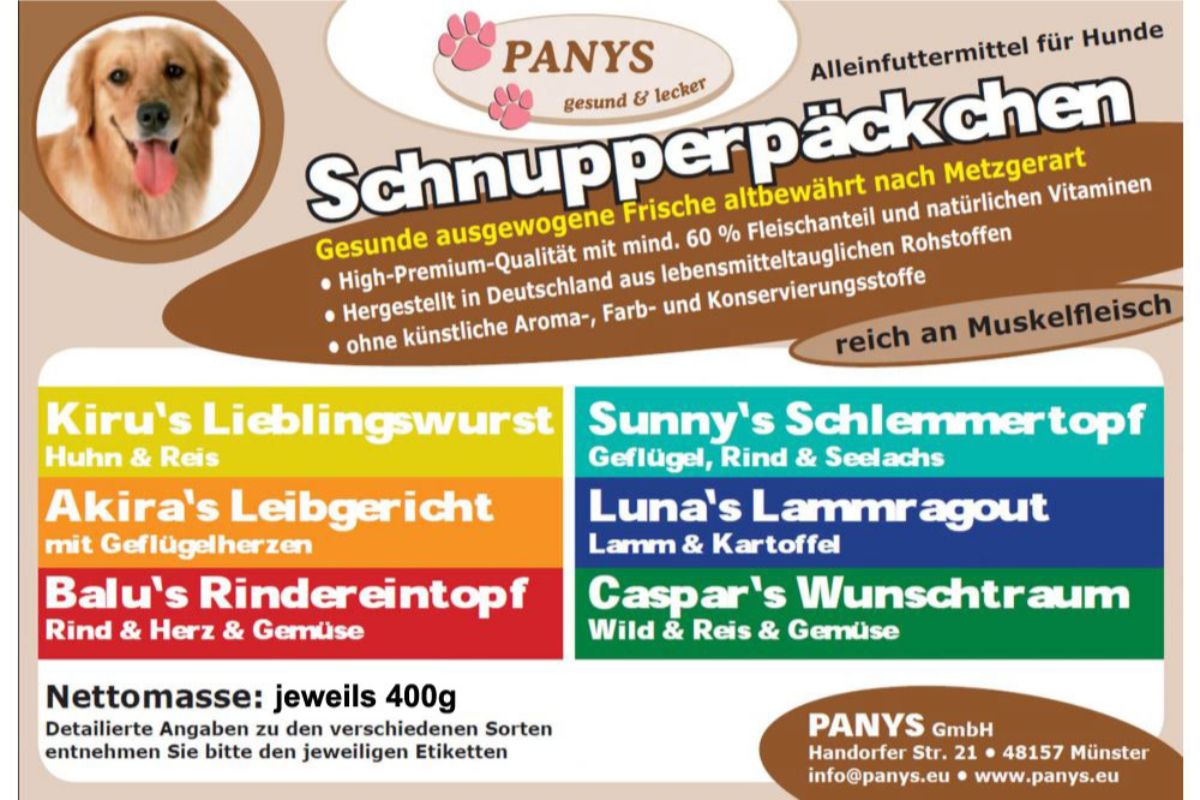Schnupperpäckchen H-1 - 6 Sorten je 1 Stk á 400g